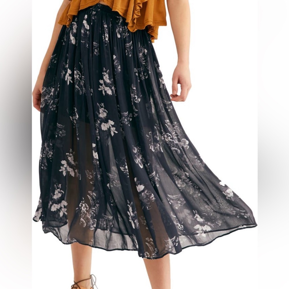 Free People - Lydia Midi Skirt